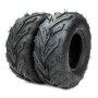 [US Warehouse] 2 PCS 145/70-6 4PR P361 ATV Go Kart Tires